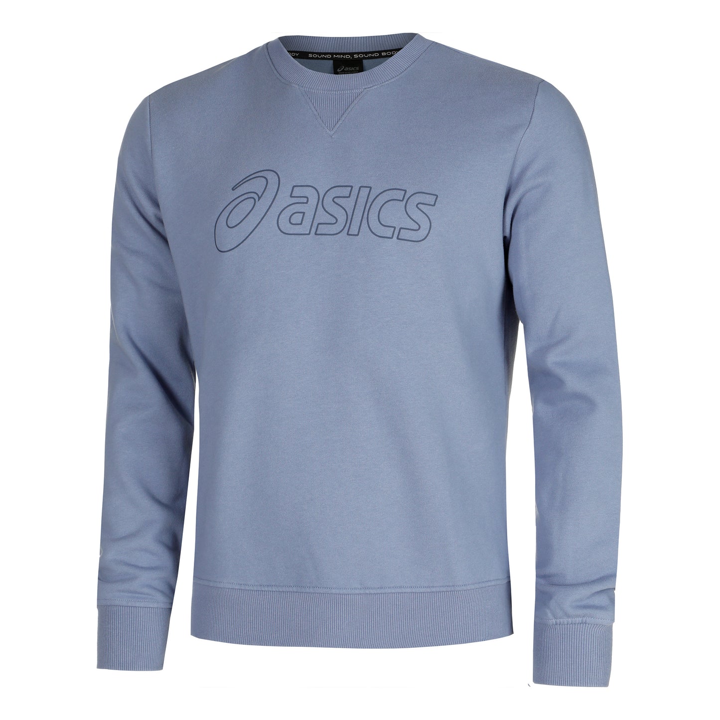 ASICS Sweatshirt Mikina Muži - tmavě modrá,