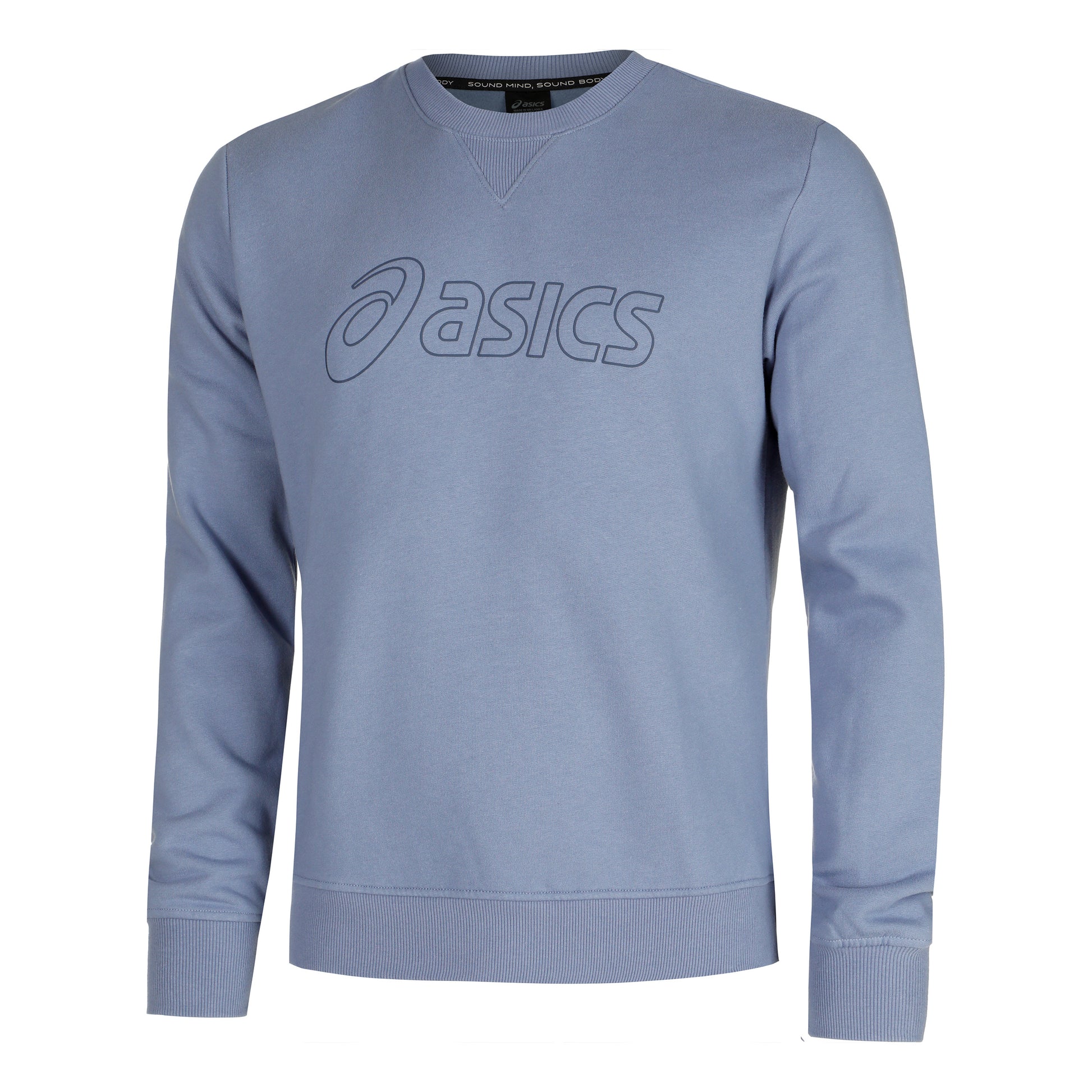 ASICS Sweatshirt Mikina Muži - tmavě modrá,