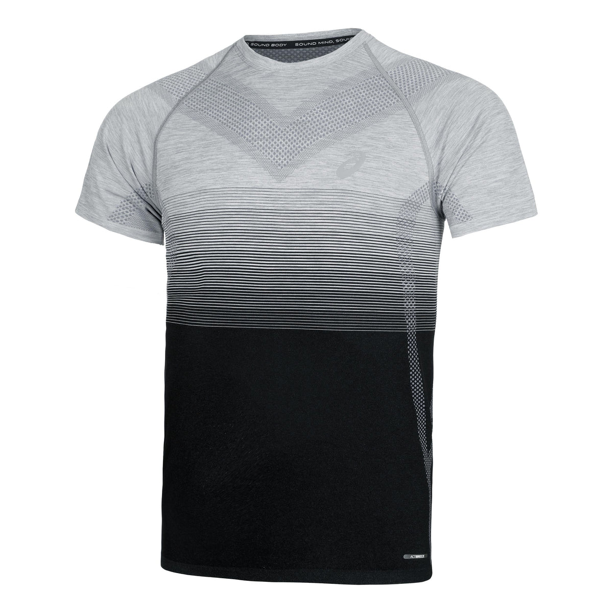 ASICS Seamless Běžecké tričko Muži - šedá, černá