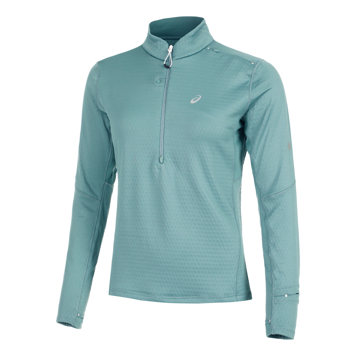 ASICS Road Winter 1/2 Zip Mid Layer Běžecké Tričko Dámy-Šalvěj