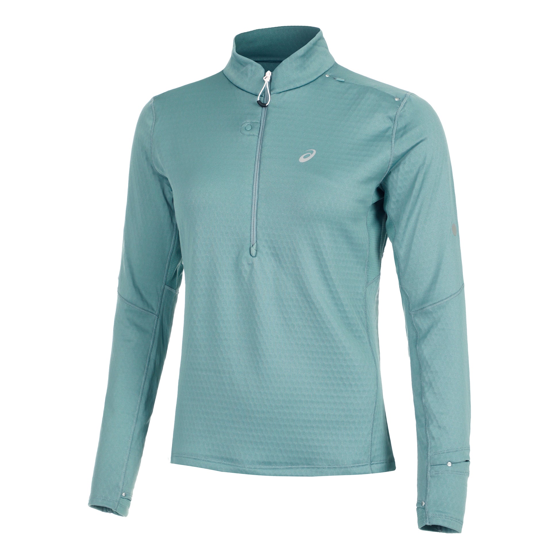 ASICS Road Winter 1/2 Zip Mid Layer Běžecké Tričko Dámy-Šalvěj