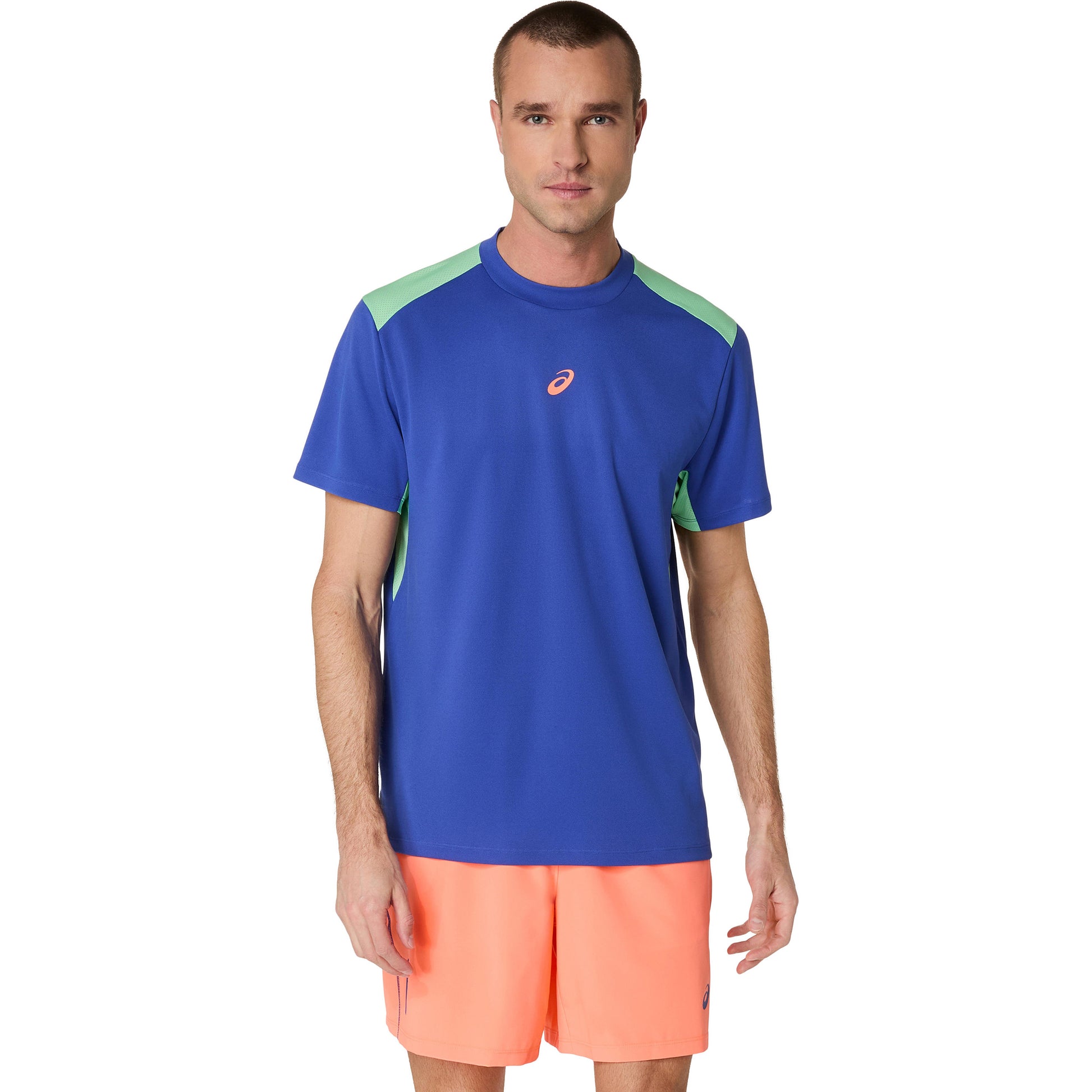 ASICS Court Tričko Muži - modrá,