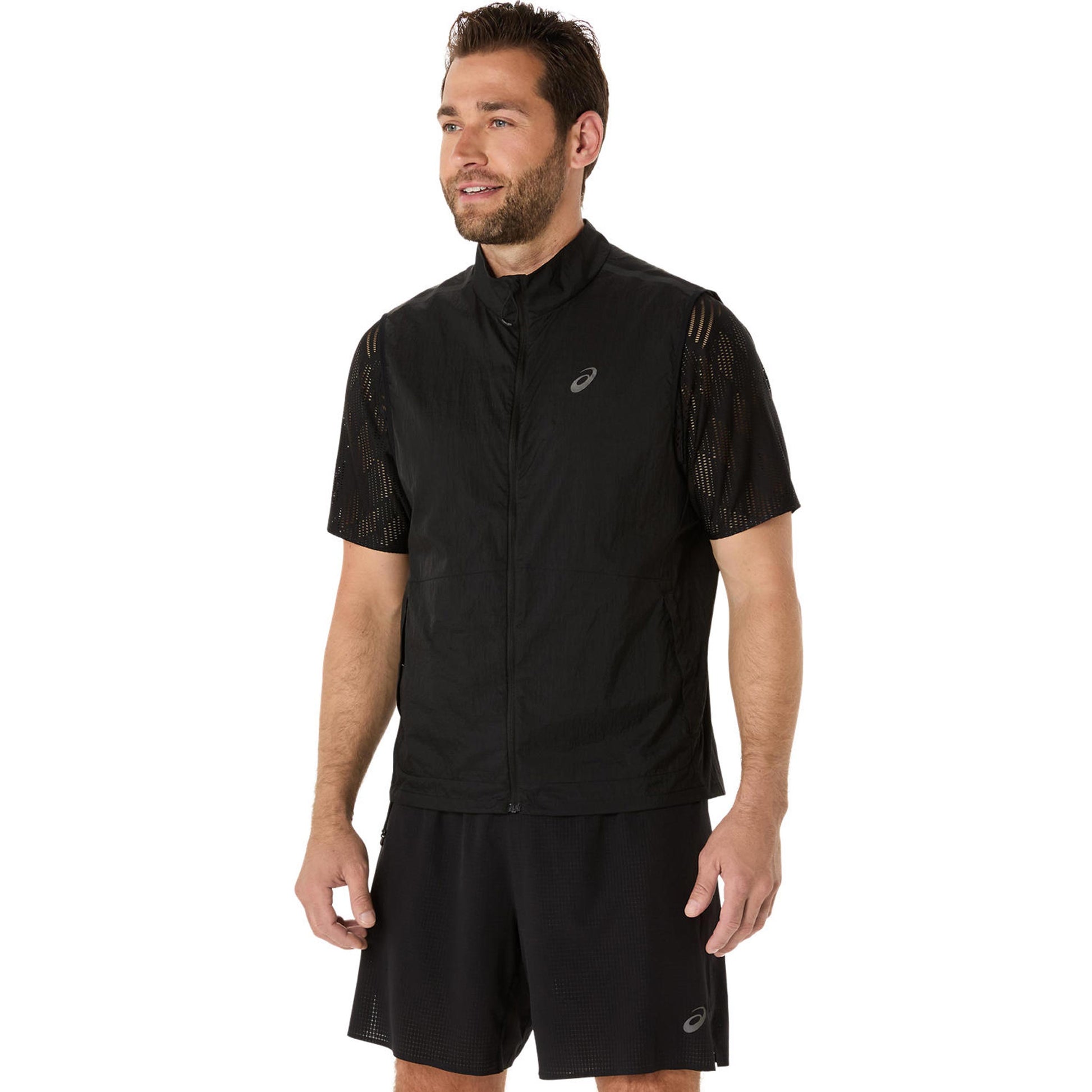 ASICS Metarun Packable Gilet Běžecké vesty Muži-černá