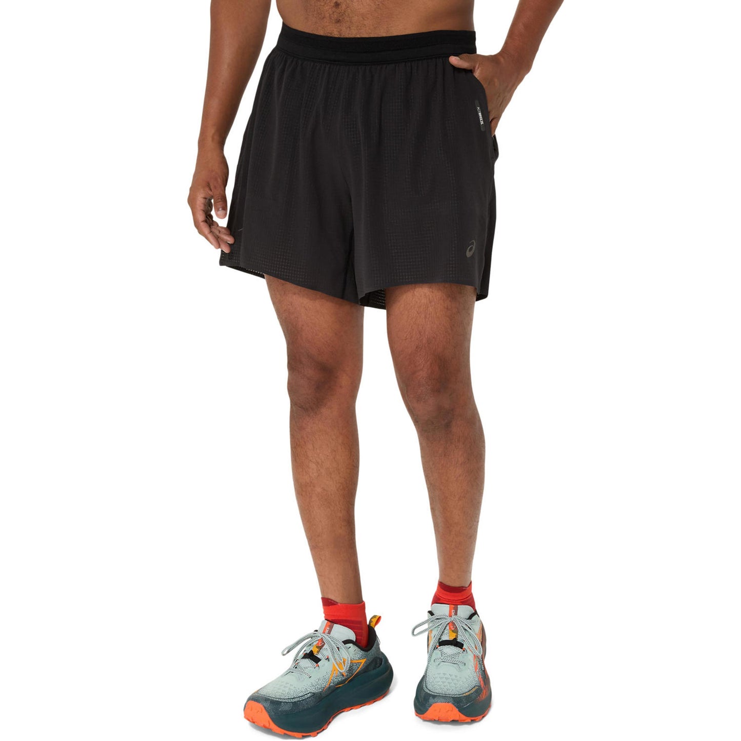 ASICS Fujitrail Elite Běžecké Šortky Muži-Černá