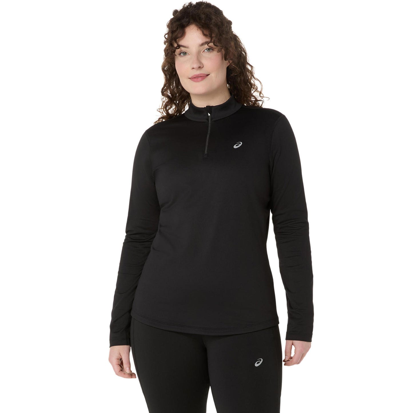 ASICS Core 1/2 Zip Winter  Běžecké tričko Dámy - černá