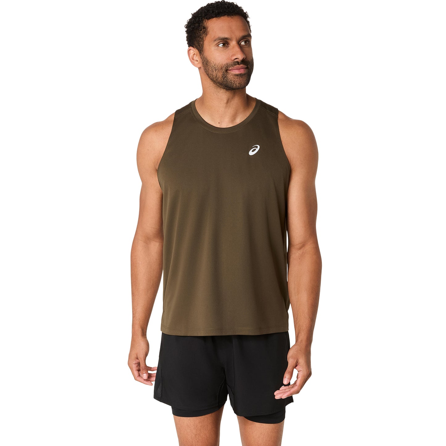 ASICS Core  Běžecké tričko Muži - hnědá