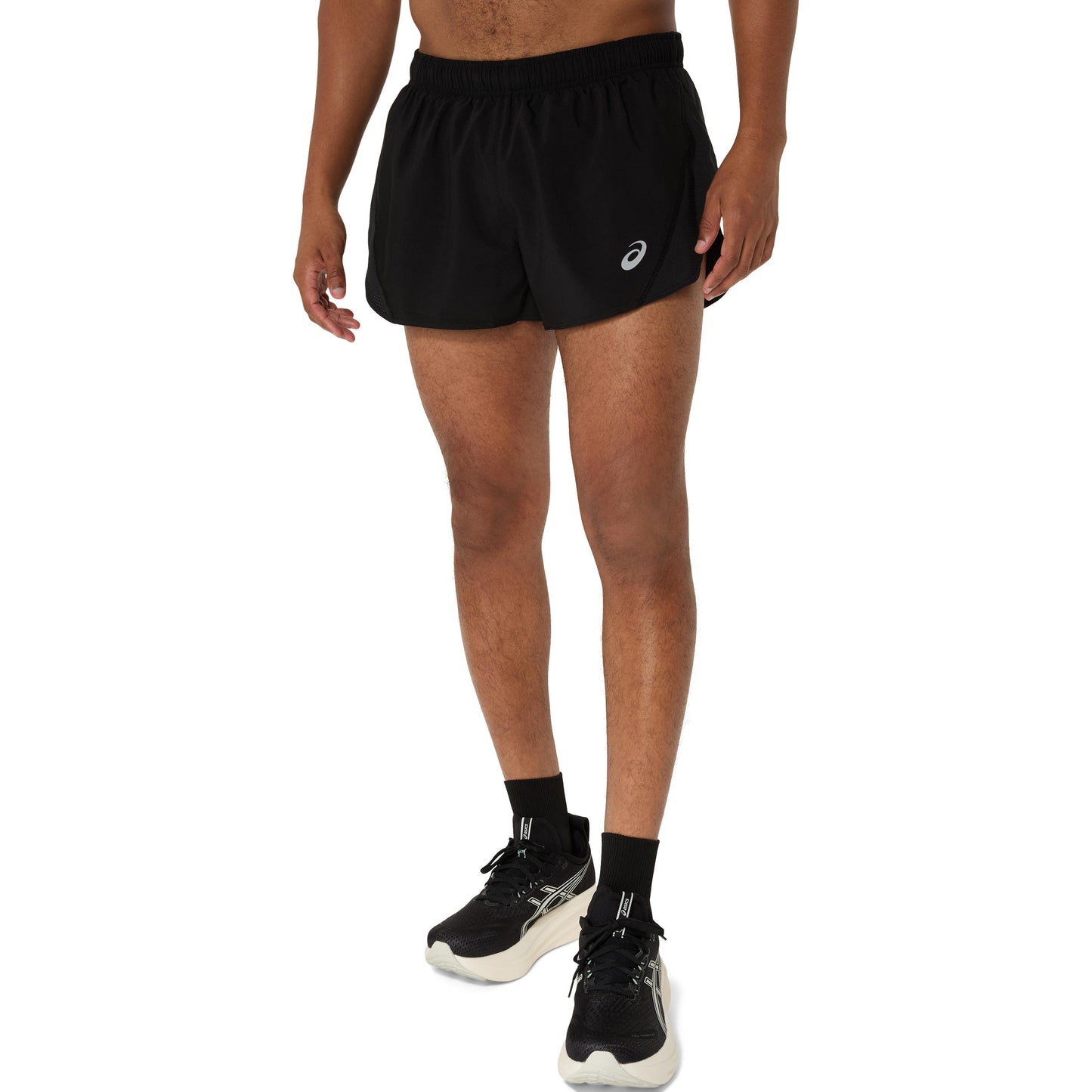 ASICS Core Split Běžecké Šortky Muži-Černá