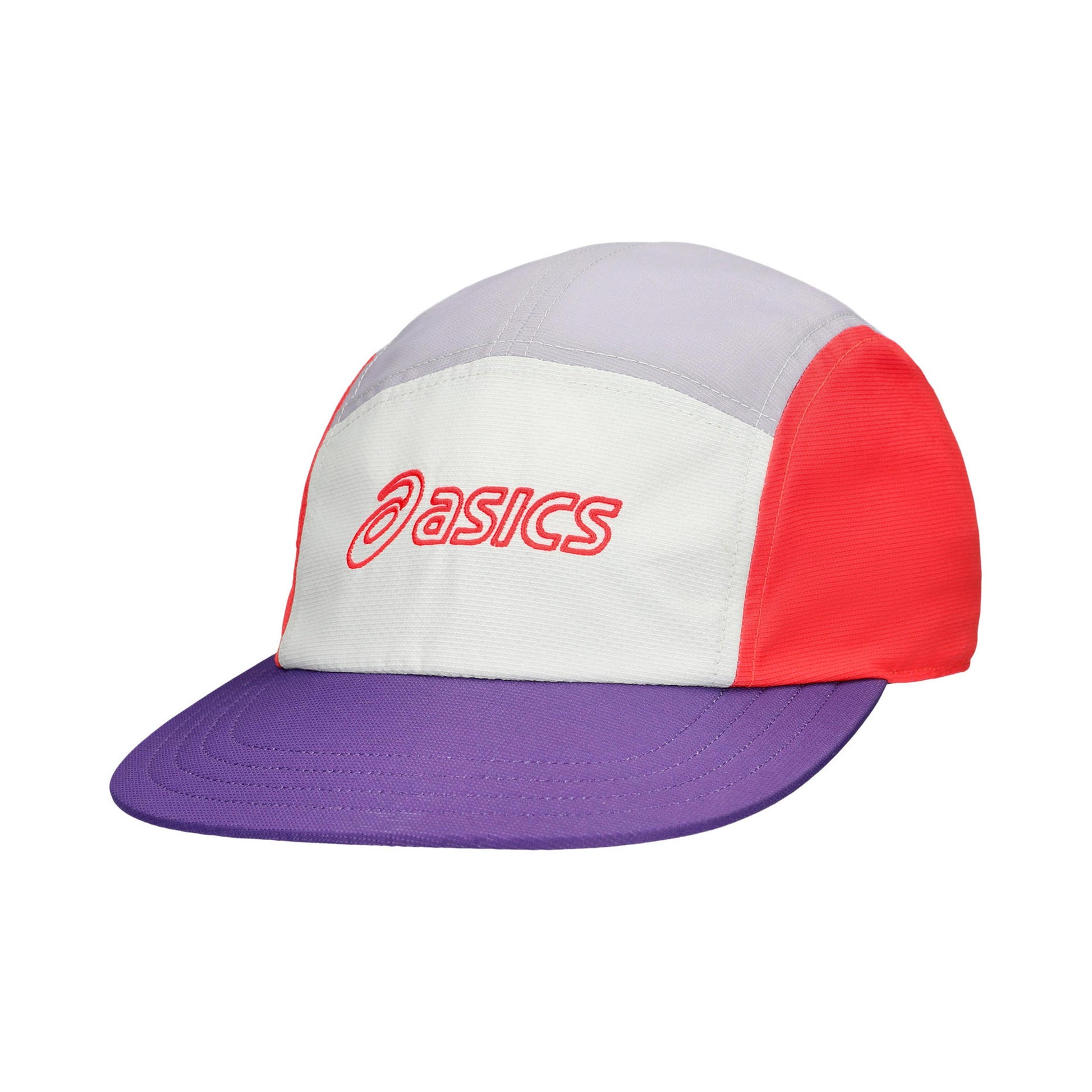 ASICS 5 Panel Čepice Unisex - červená, fialová