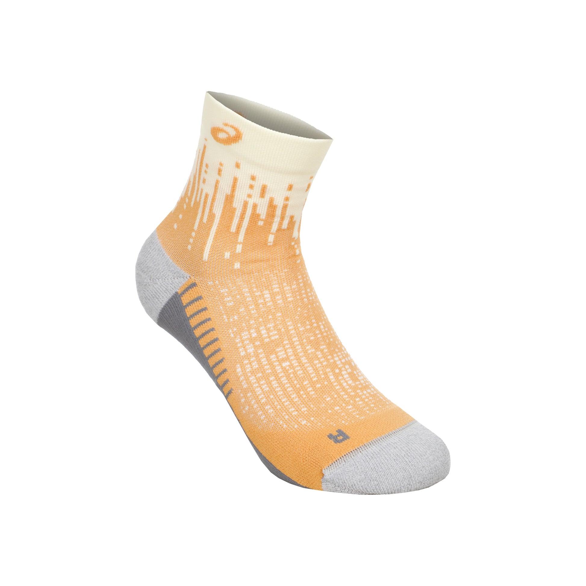 ASICS Performance Run Quarter Running ponožky Unisex - krémová, sand