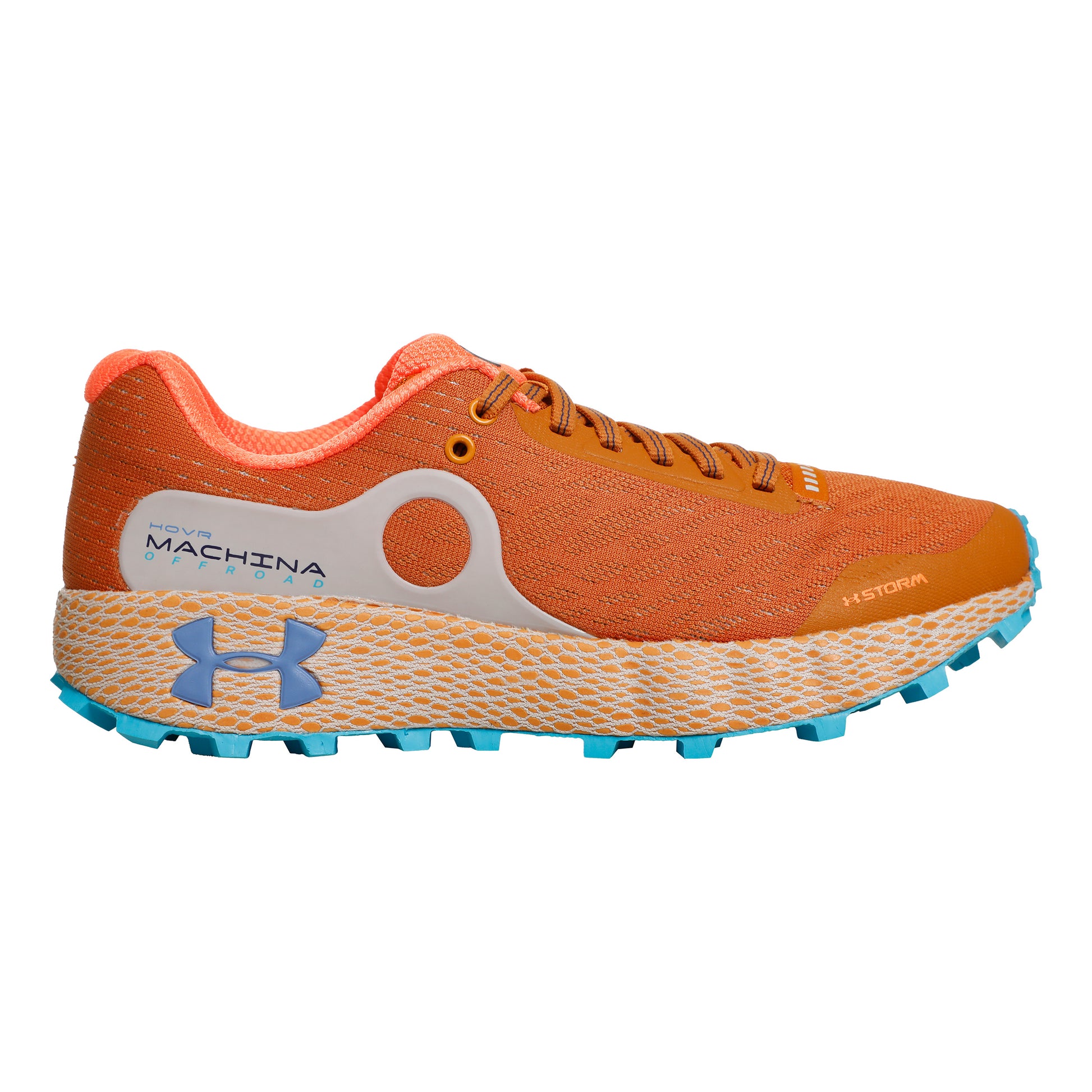 Under Armour HOVR Machina Off Road Obuv Pro Měkčí Povrch,žádný Asfalt Dámy-Oranžová,Modrá