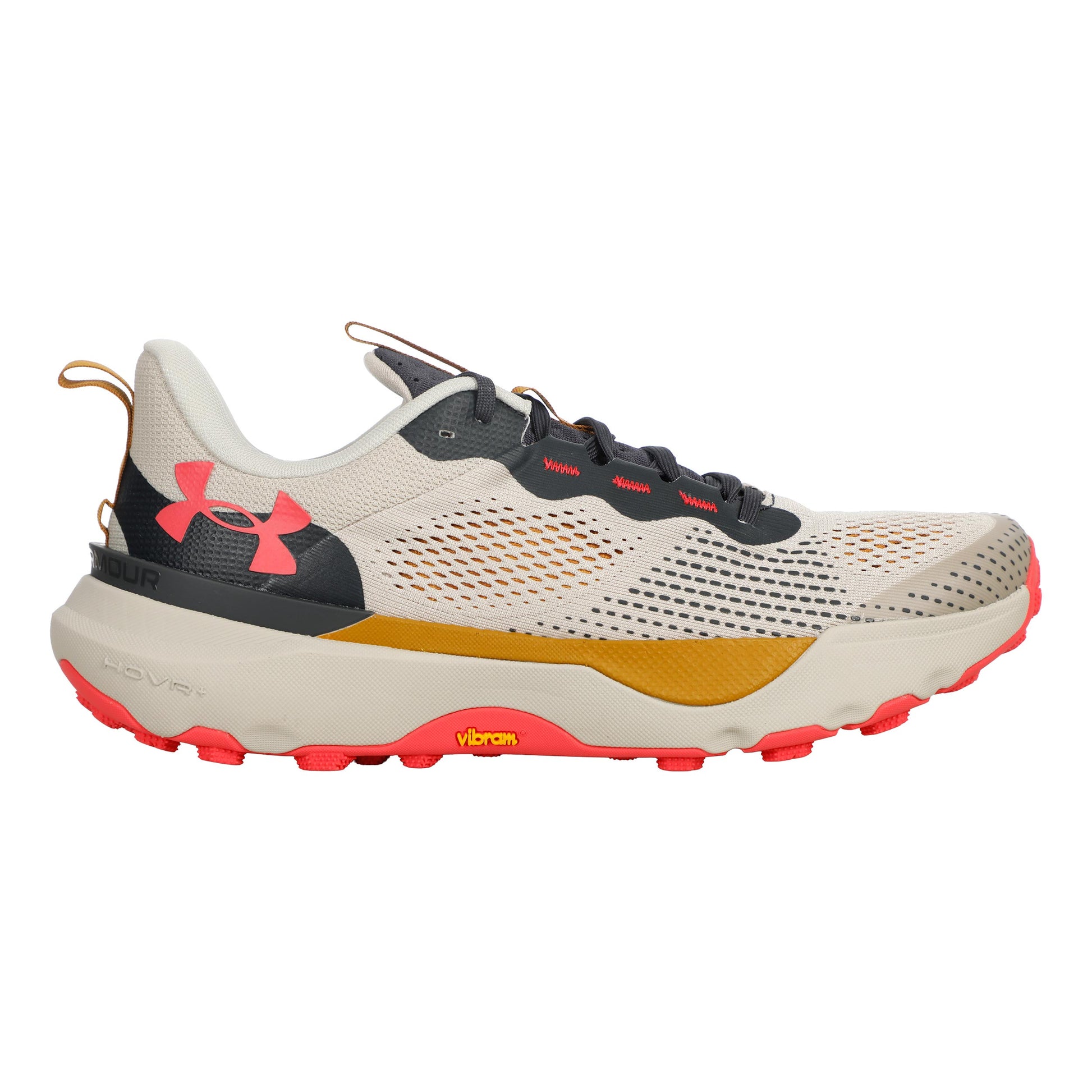 Under Armour Infinite Pro Trail Obuv pro měkčí povrch,žádný asfalt Unisex - khaki, antrazitová
