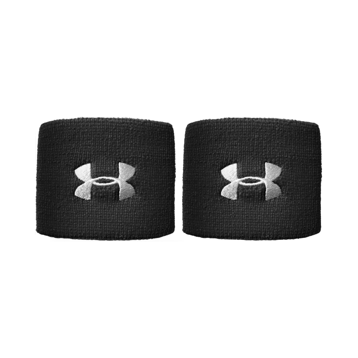 Under Armour Performance Potítko 2ks v baleni krátký - černá, bílá