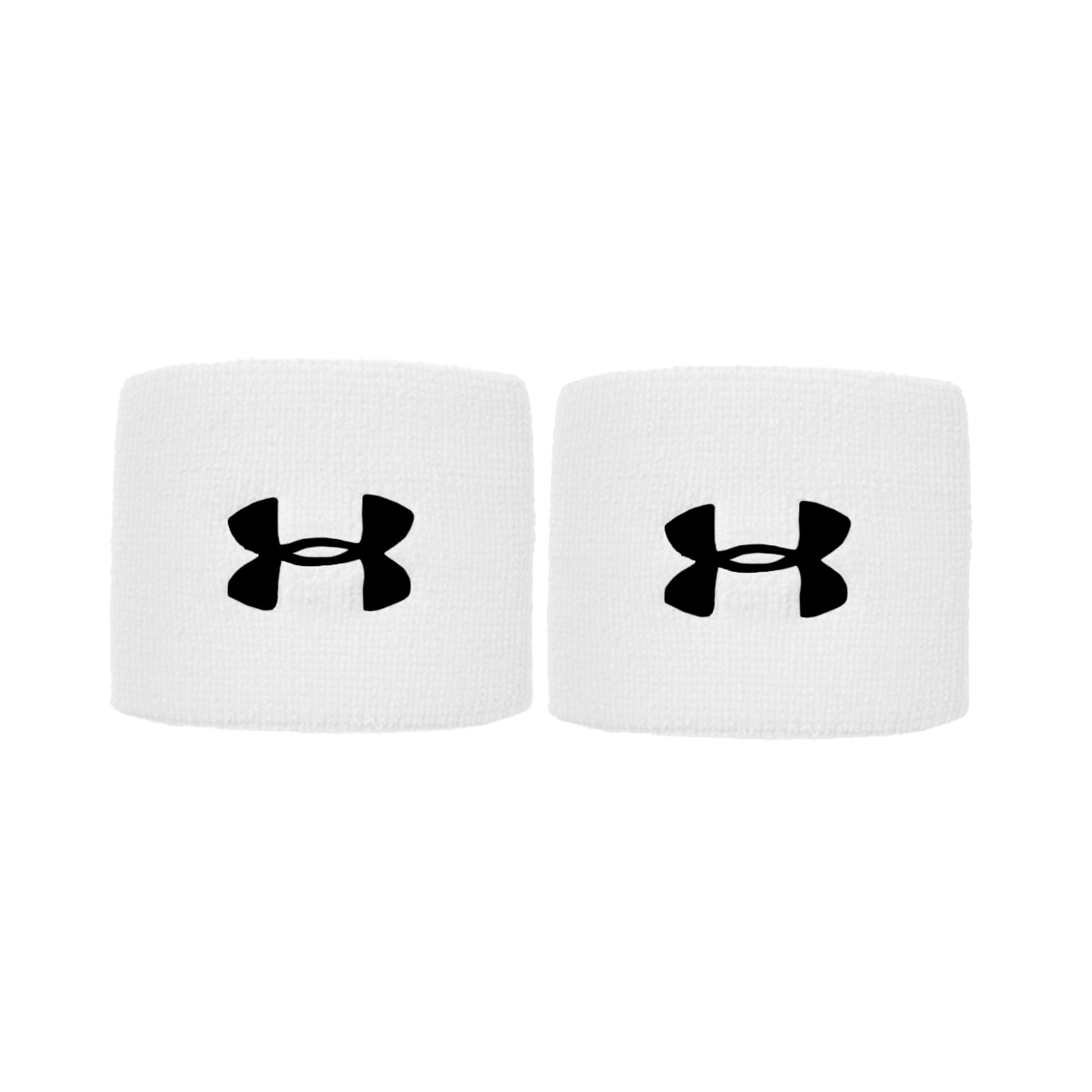 Under Armour Performance Potítko 2ks v baleni krátký - bílá, černá