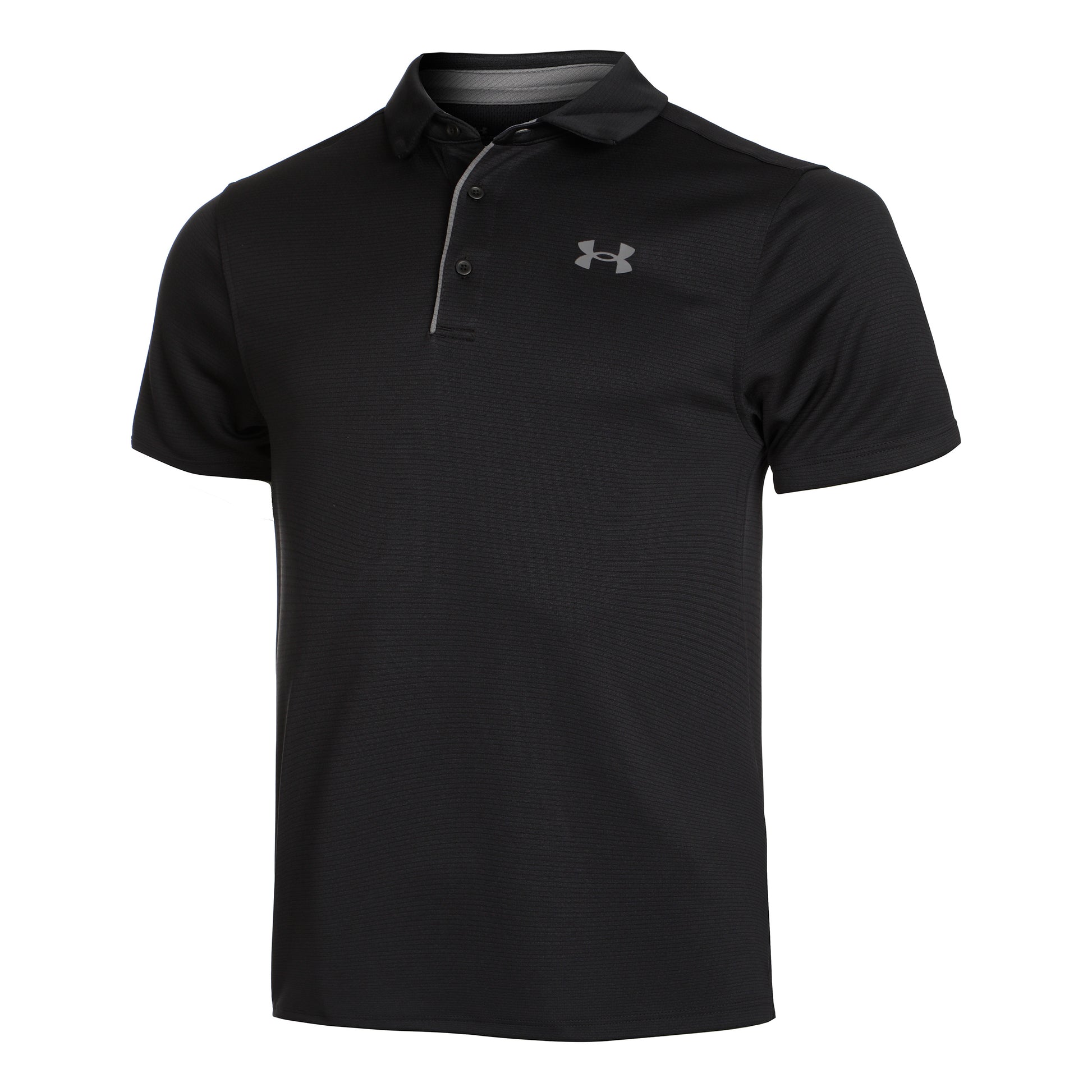 Under Armour Tech Pólo Muži-Černá,Šedá