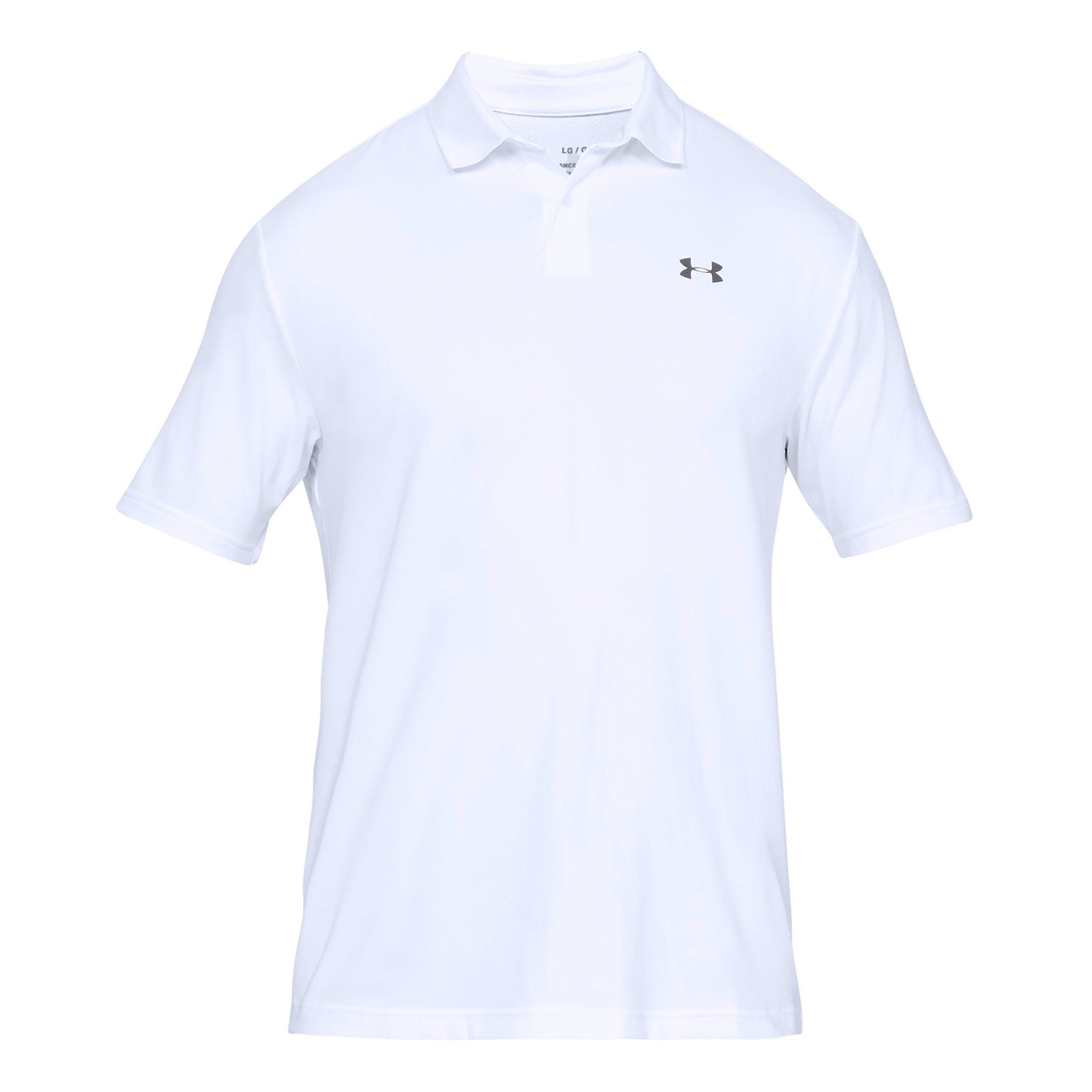 Under Armour Performance 2.0 Pólo Muži-Bílá,Stříbrná