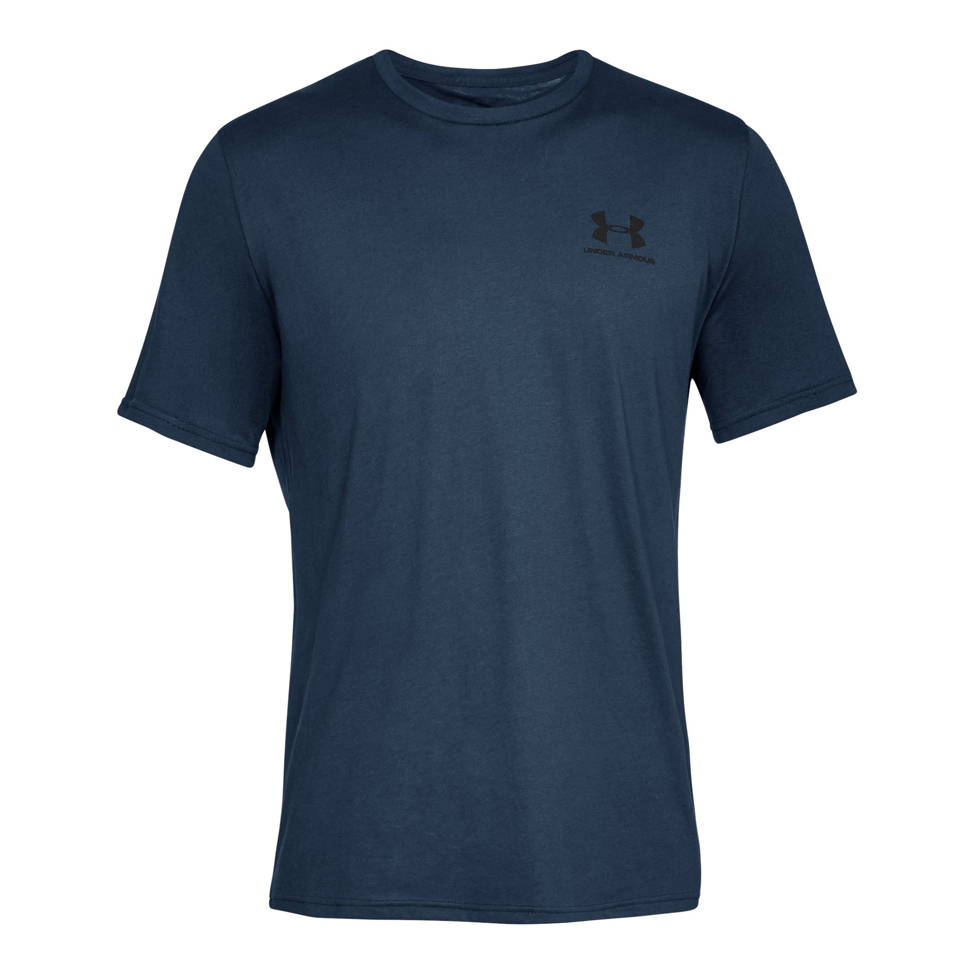Under Armour Sportstyle Left Chef Tričko Muži - tmavě modrá, černá
