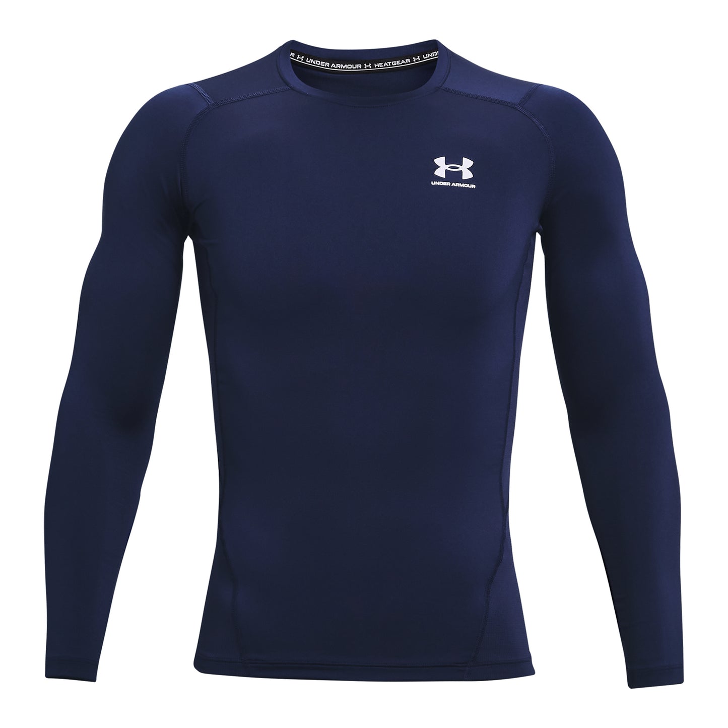 Under Armour Heatgear Comp S Dlouhým Rukávem Muži-Tmavě Modrá