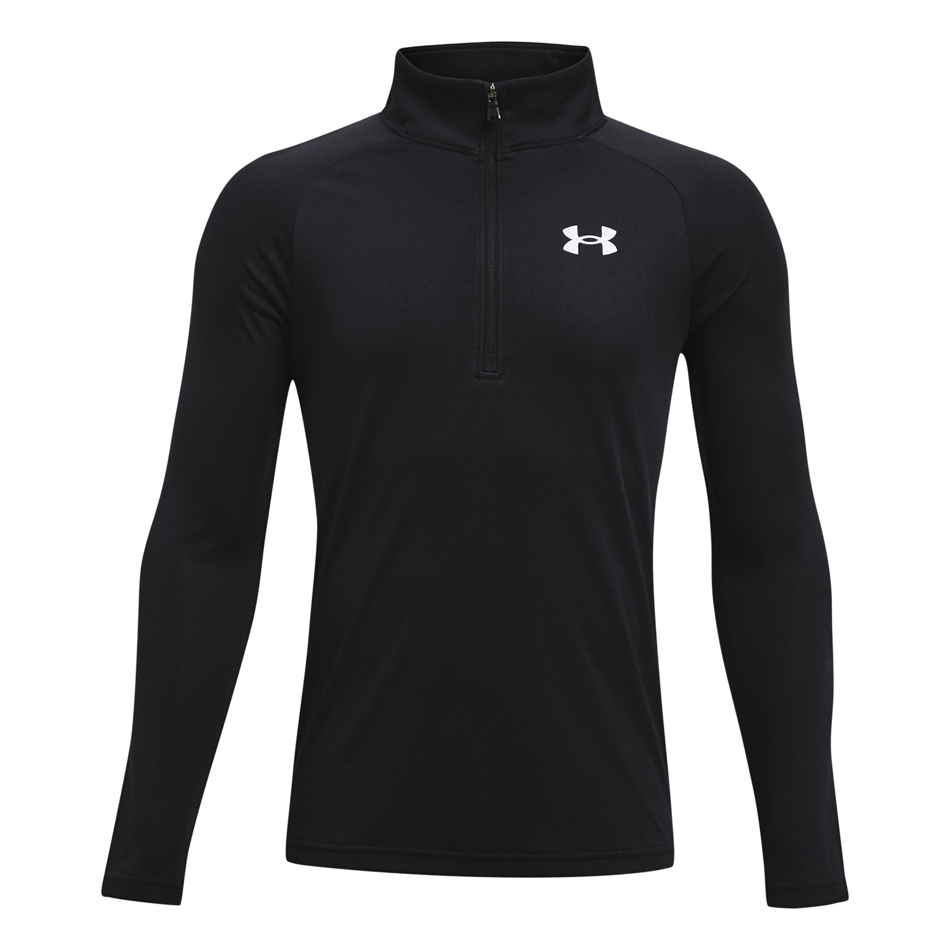 Under Armour Tech 2.0 1/2 Zip S Dlouhým Rukávem Chlapci-Černá,Bílá
