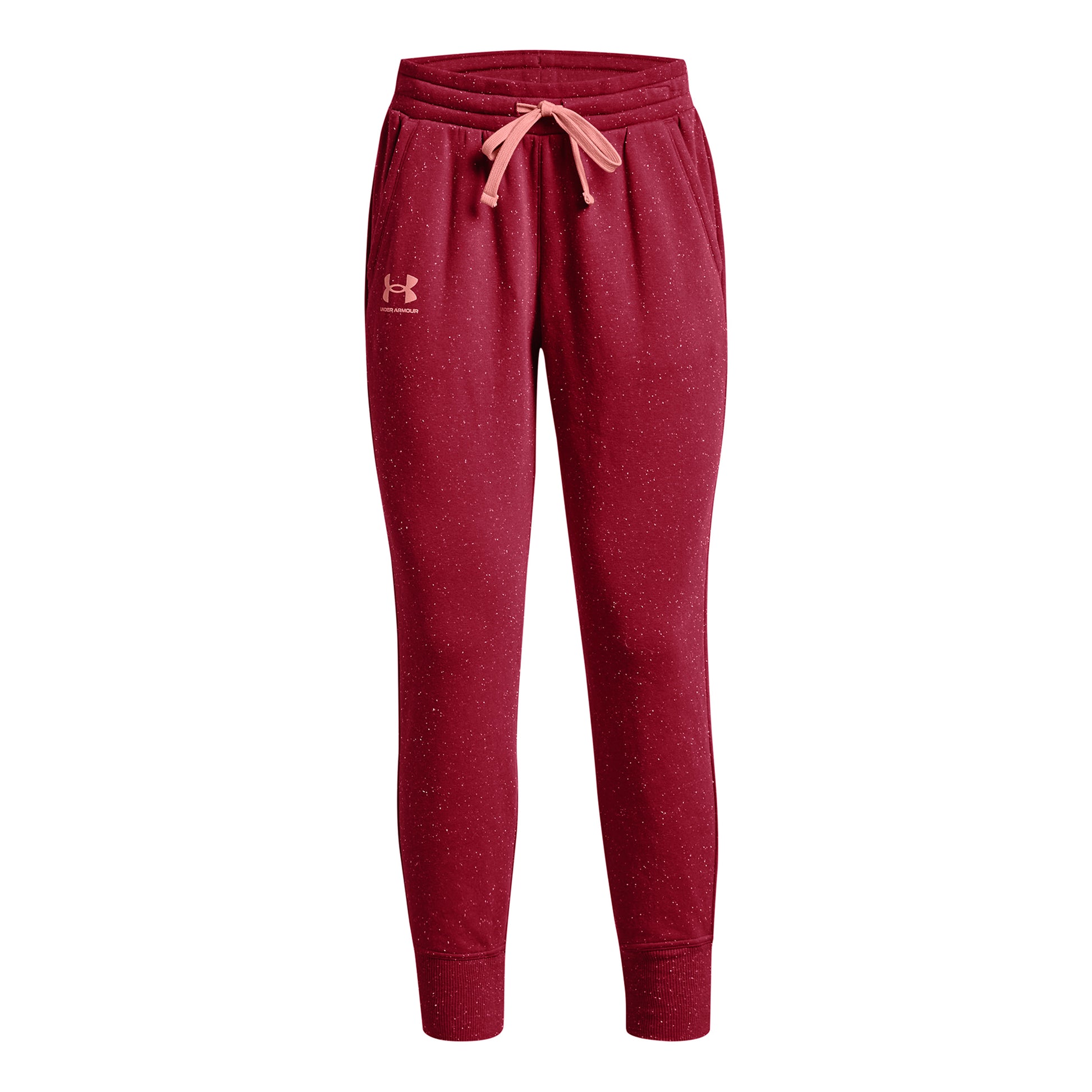 Under Armour Fleece Tréninkové kalhoty Dámy - tmavě červená,