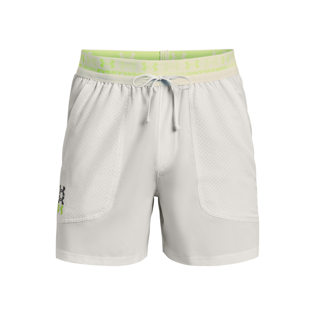 Under Armour Run Anywhere Šortky Muži - šedá, zelená
