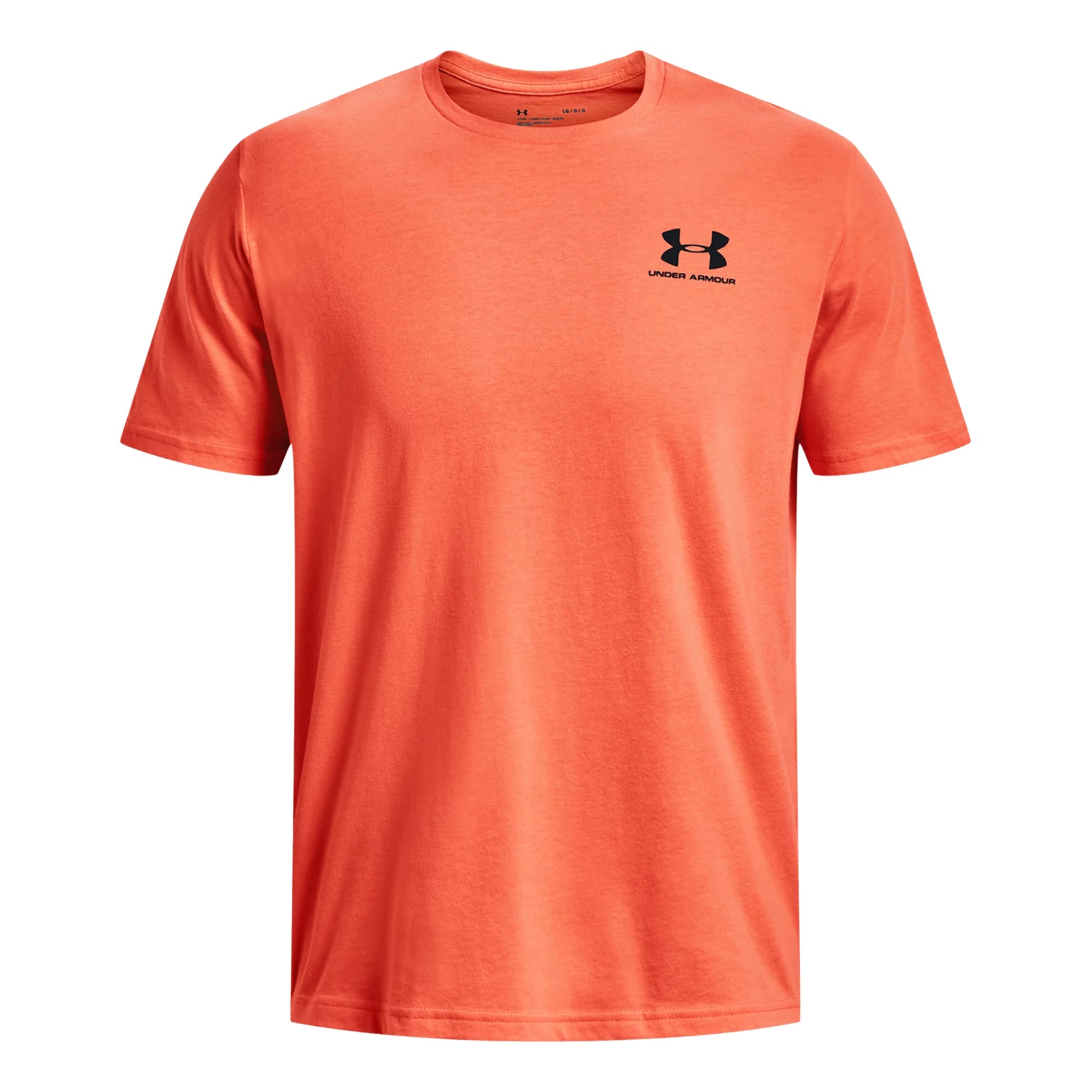 Under Armour Sportstyle Left Chef Tričko Muži - oranžová,