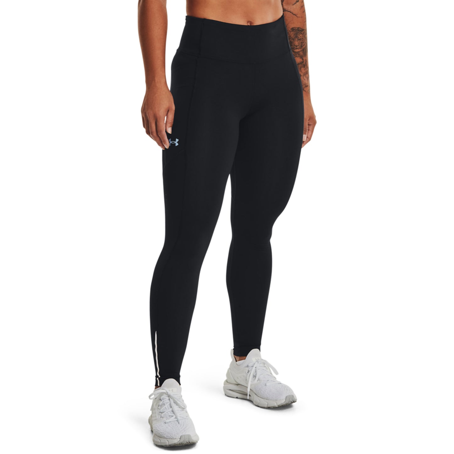 Under Armour Fly Fast Běžecké punčocháče Dámy - černá,