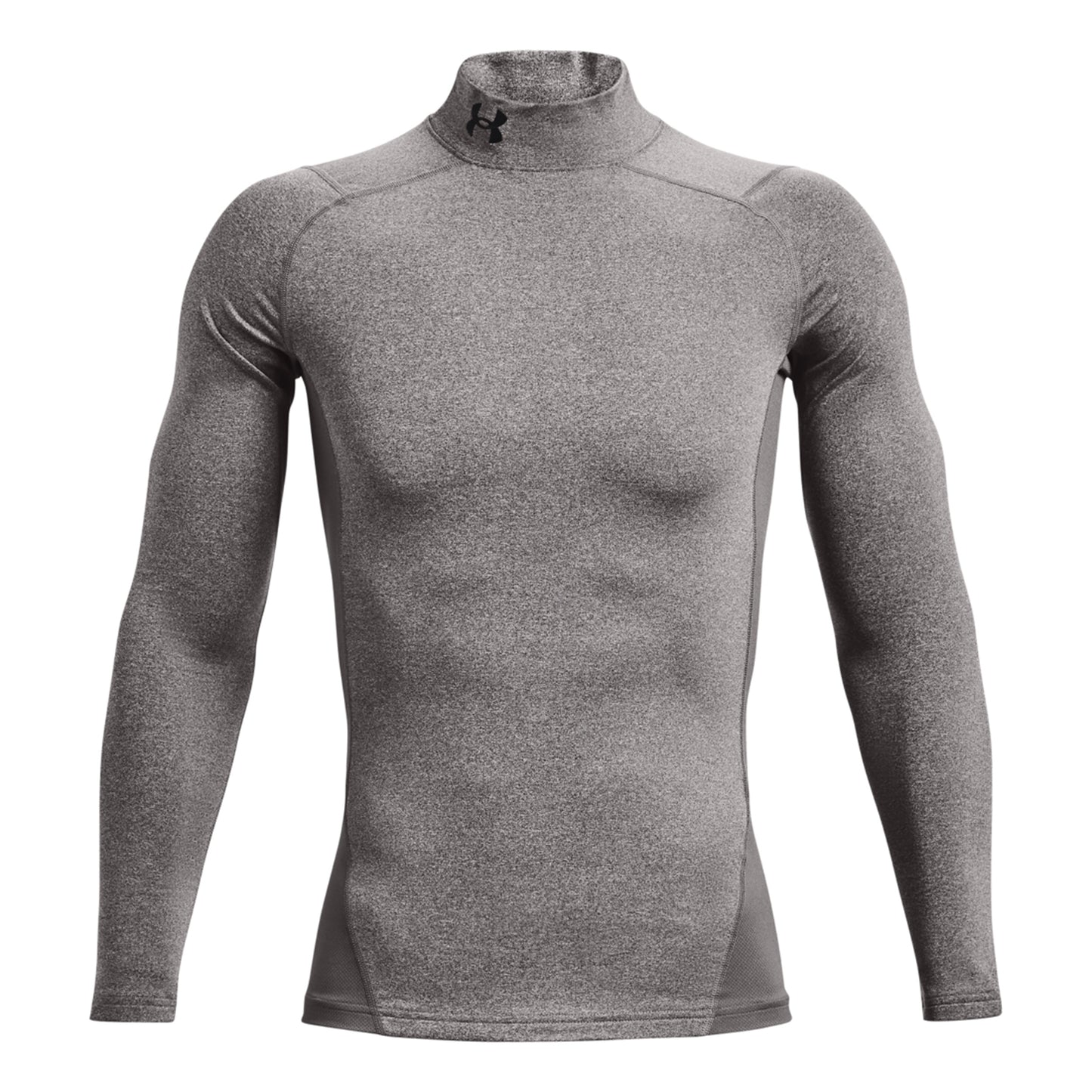 Under Armour Coldgear Comp Mock S Dlouhým Rukávem Muži-Šedá