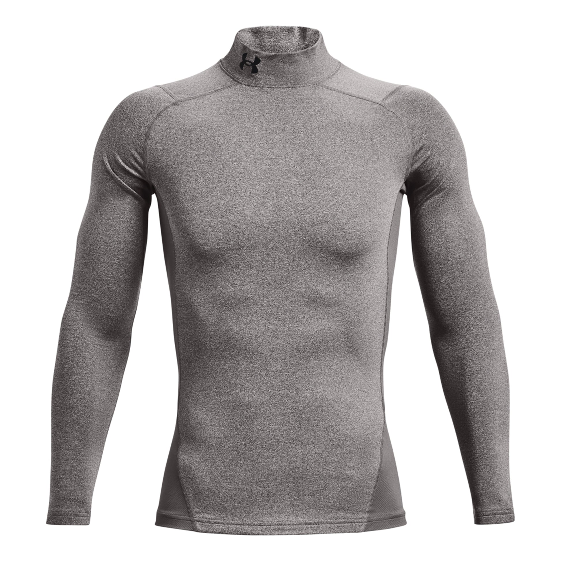 Under Armour Coldgear Comp Mock S Dlouhým Rukávem Muži-Šedá