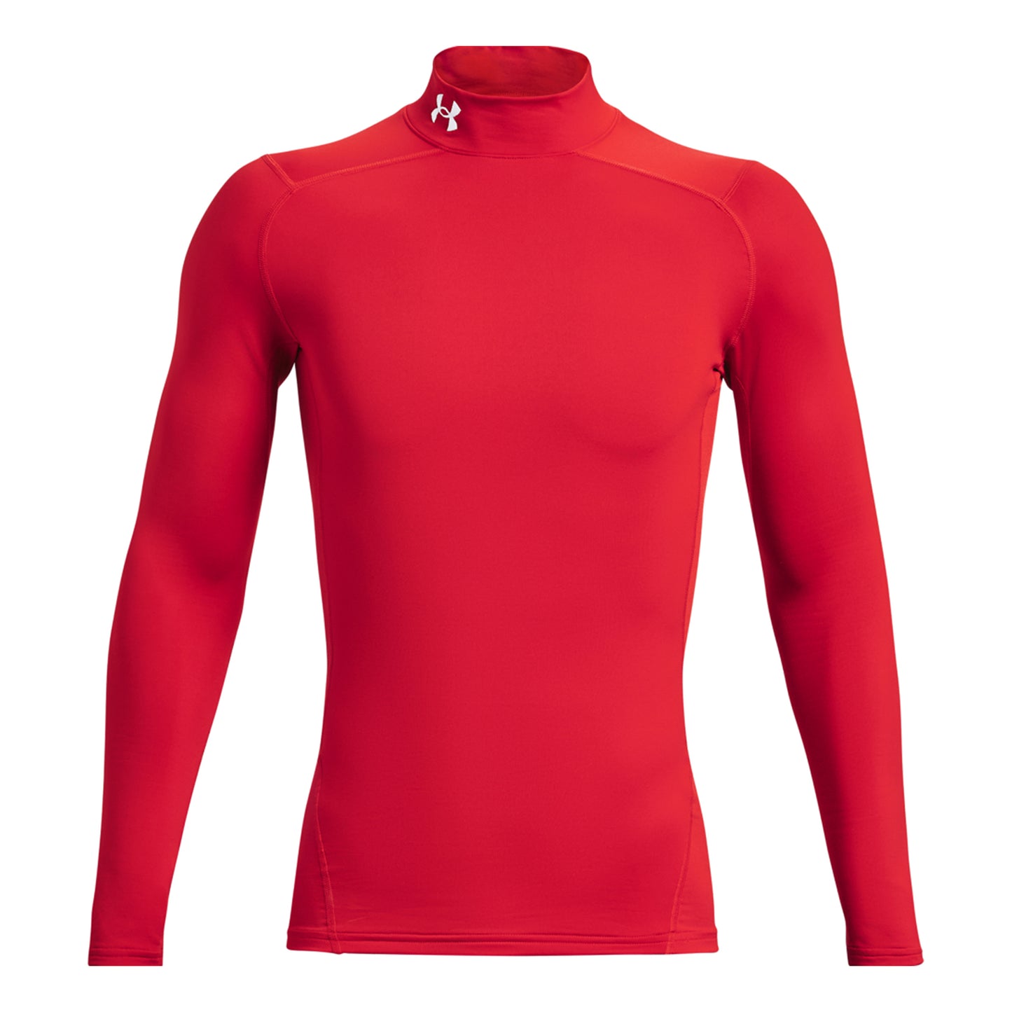 Under Armour Coldgear Comp Mock S dlouhým rukávem Muži - červená,