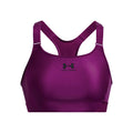 Heatgear High Sportovní podprsenka Dámy - fialová,