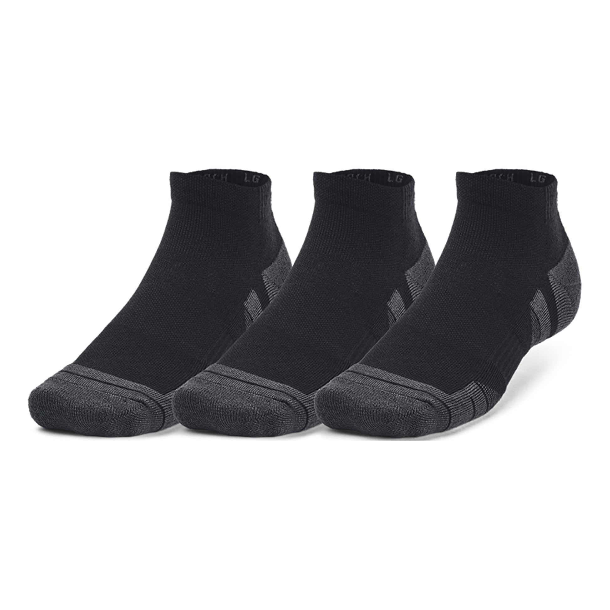 Under Armour Performance Tech Low Tenisové Ponožky 3ks V Baleni-Černá