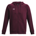 Rival Mikina s kapucí Muži - tmavě červená,