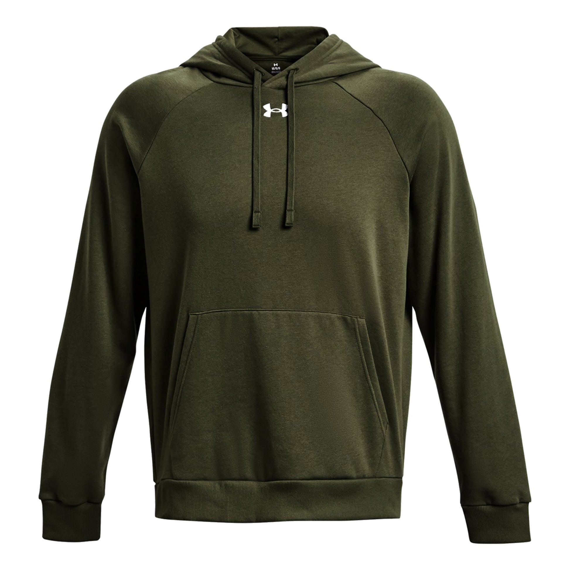 Under Armour Rival Hoody Muži - tmavě zelená,