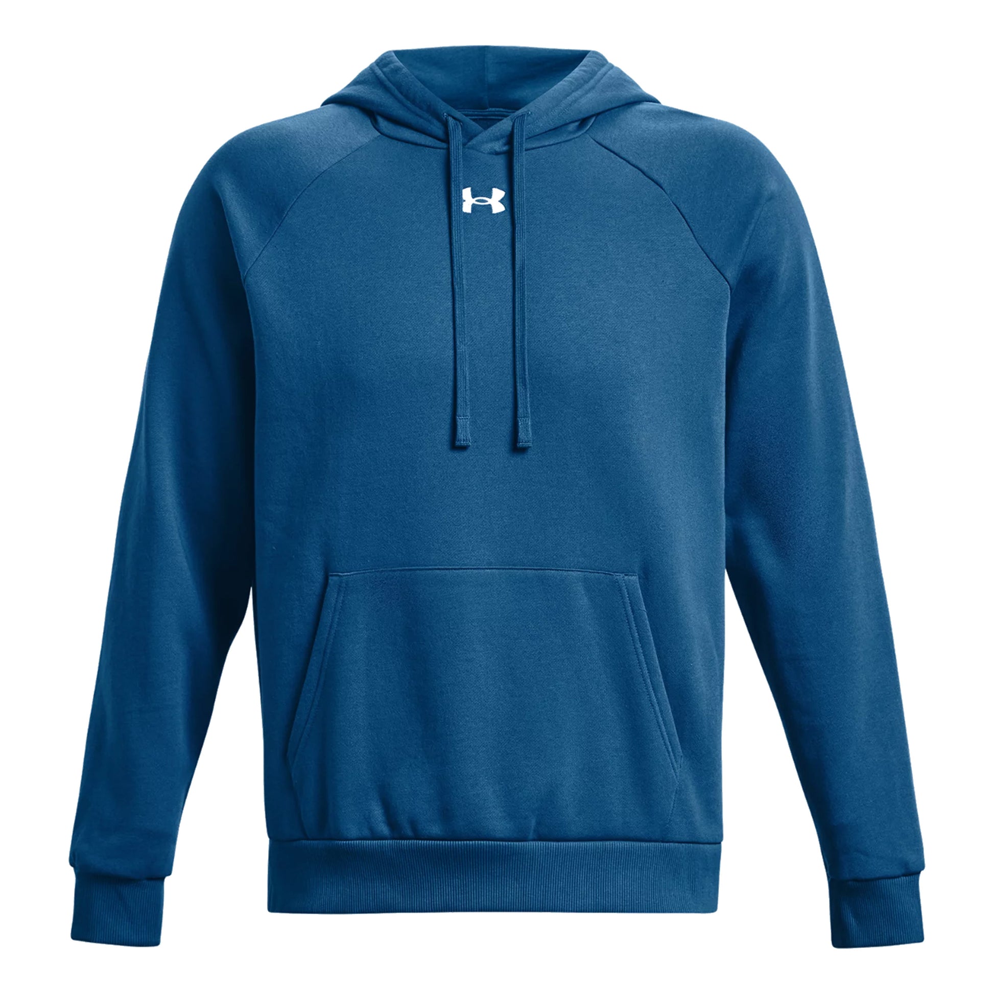 Under Armour Rival Hoody Muži - petrolejová, bílá