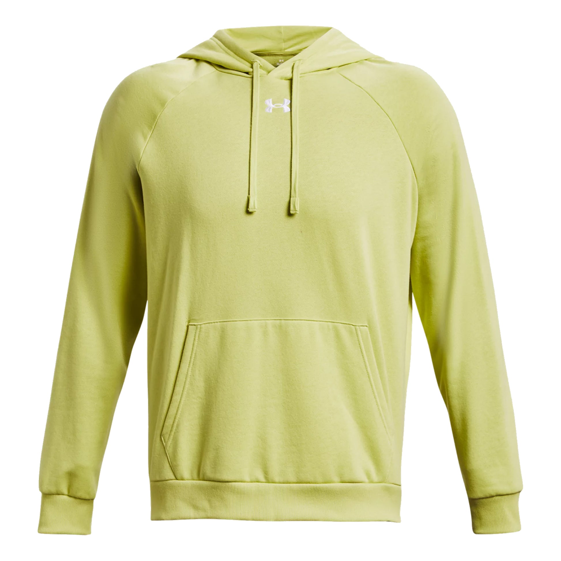 Under Armour Rival Hoody Muži - limetková,