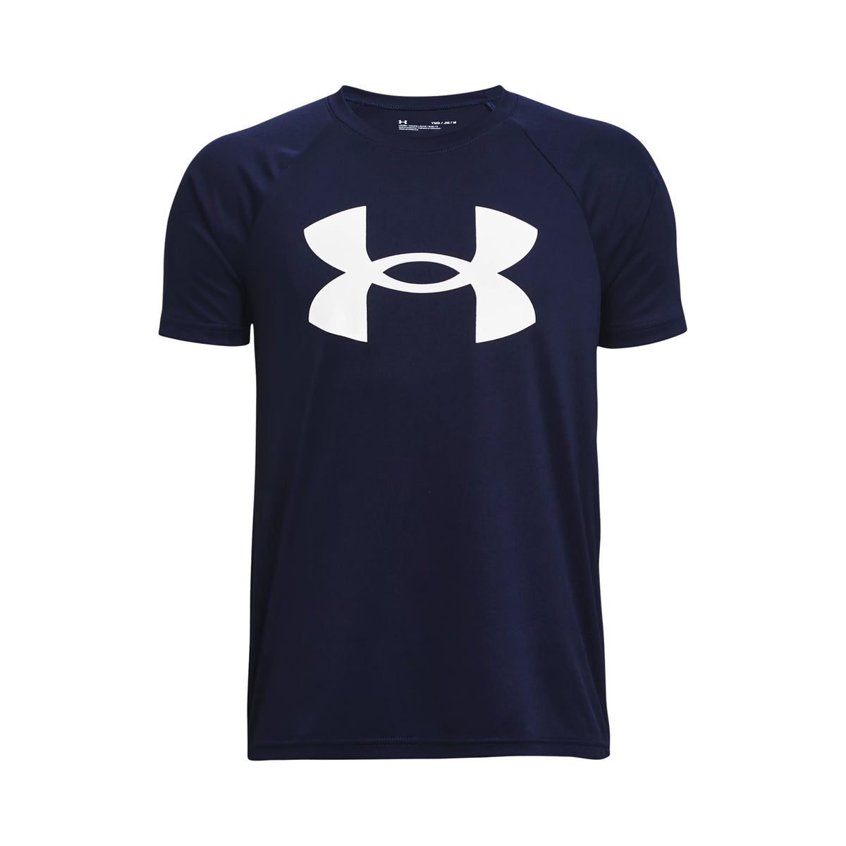 Under Armour Tech Big Logo Tričko Chlapci - tmavě modrá,