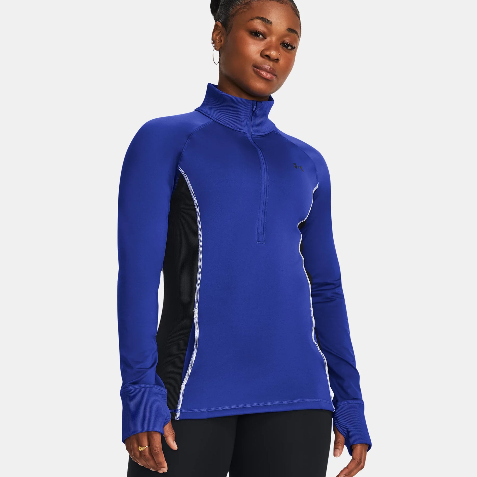 Under Armour CW Half-Zip S Dlouhým Rukávem Dámy-Modrá