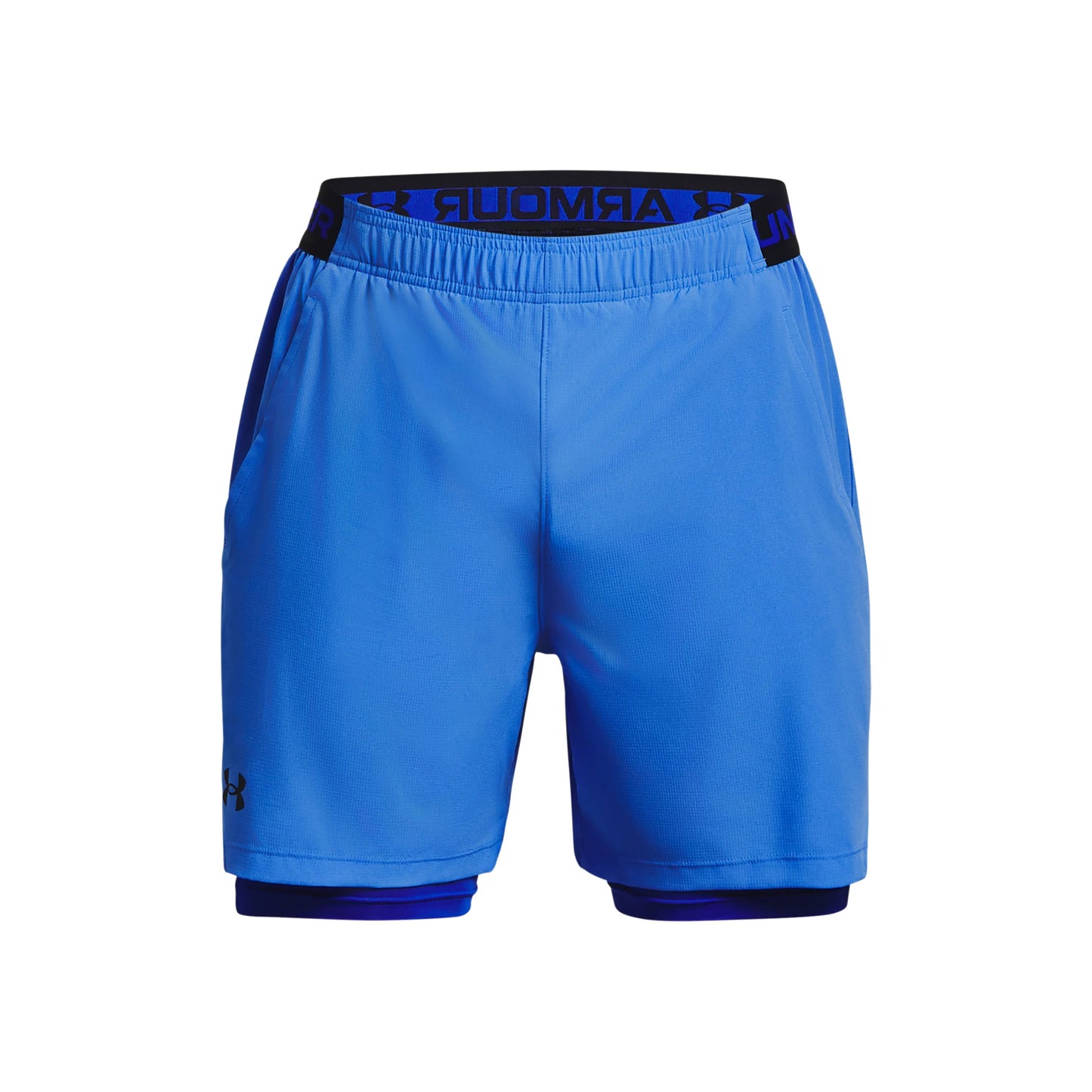 Under Armour Vanish Woven 2in1 Šortky Muži - modrá, tmavě modrá