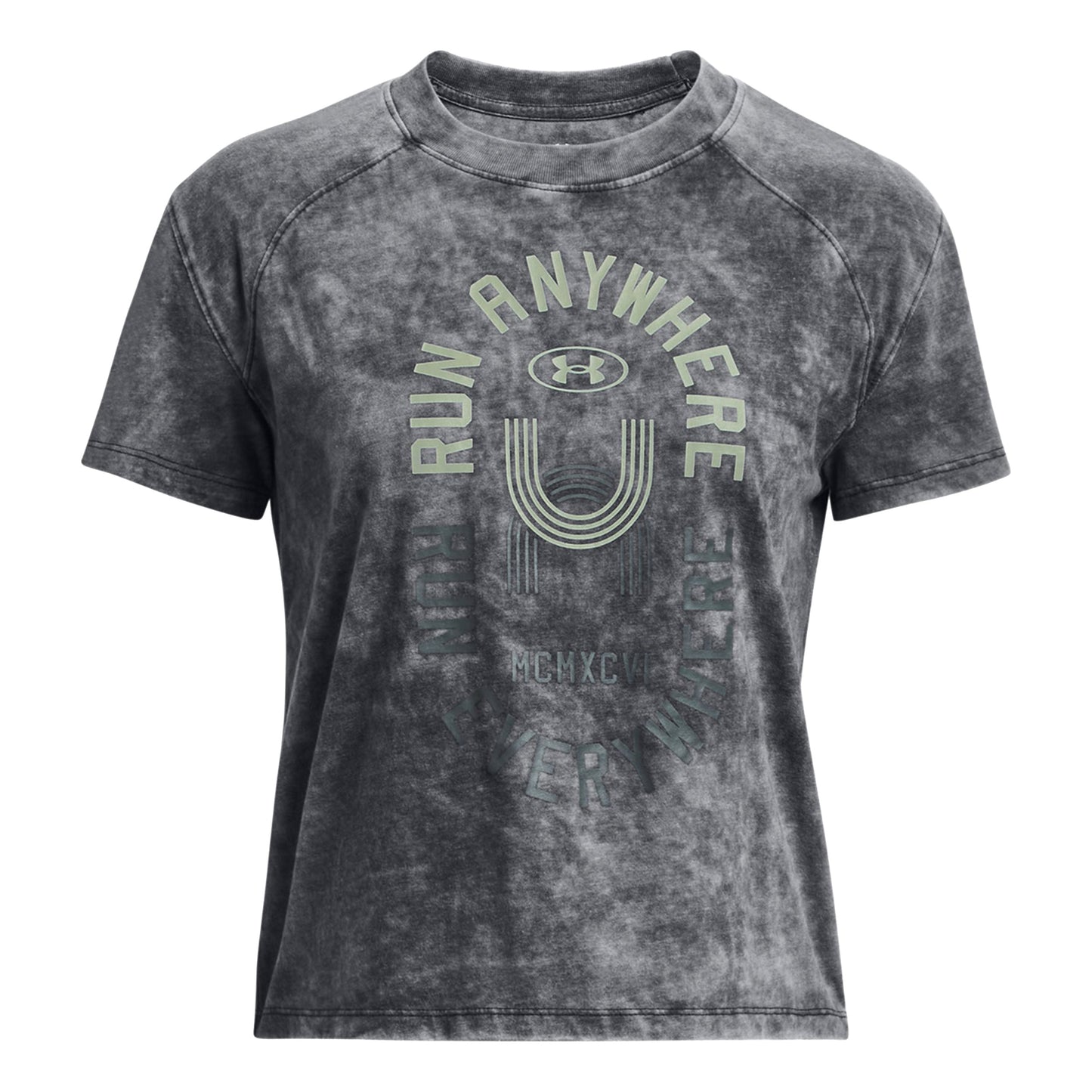 Under Armour Run Everywhere Graphic Běžecké tričko Dámy - černá,