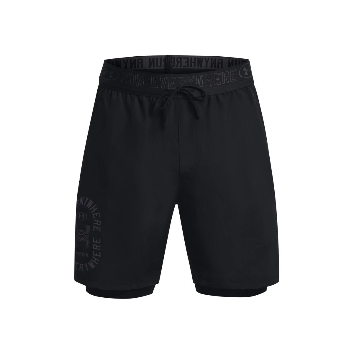 Under Armour Run Everywhere Šortky Muži-Černá