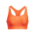 Heatgear Mid Padless Sportovní podprsenka Dámy - oranžová,