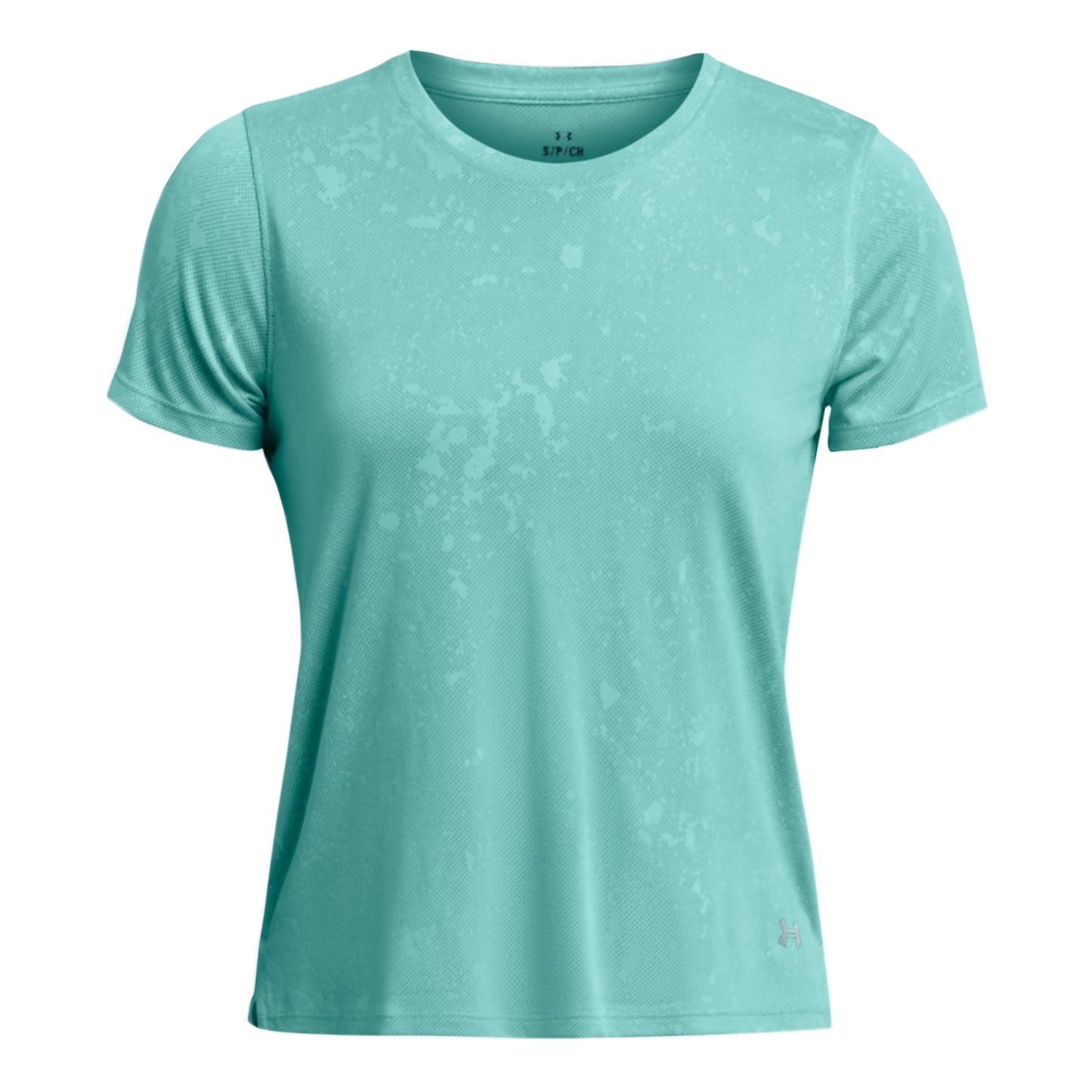 Under Armour Streaker Splatter SS Běžecké tričko Dámy - tyrkysová,