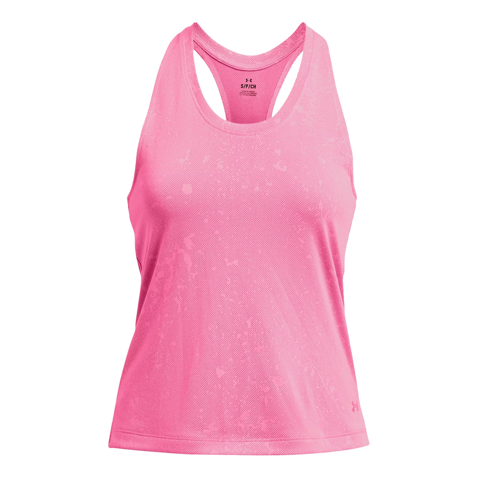 Under Armour Streaker Splatter Singlet Běžecké Tričko Dámy-Růžová