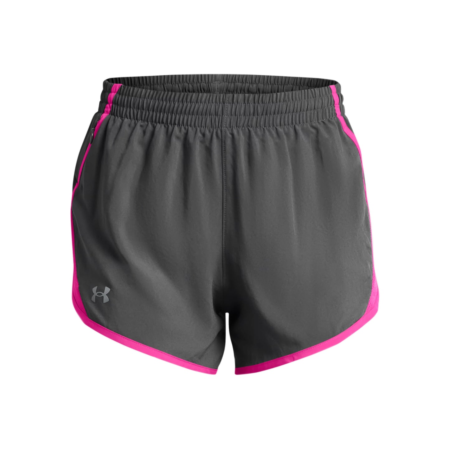 Under Armour Fly By 3in  Běžecké šortky Dámy - šedá, růžová