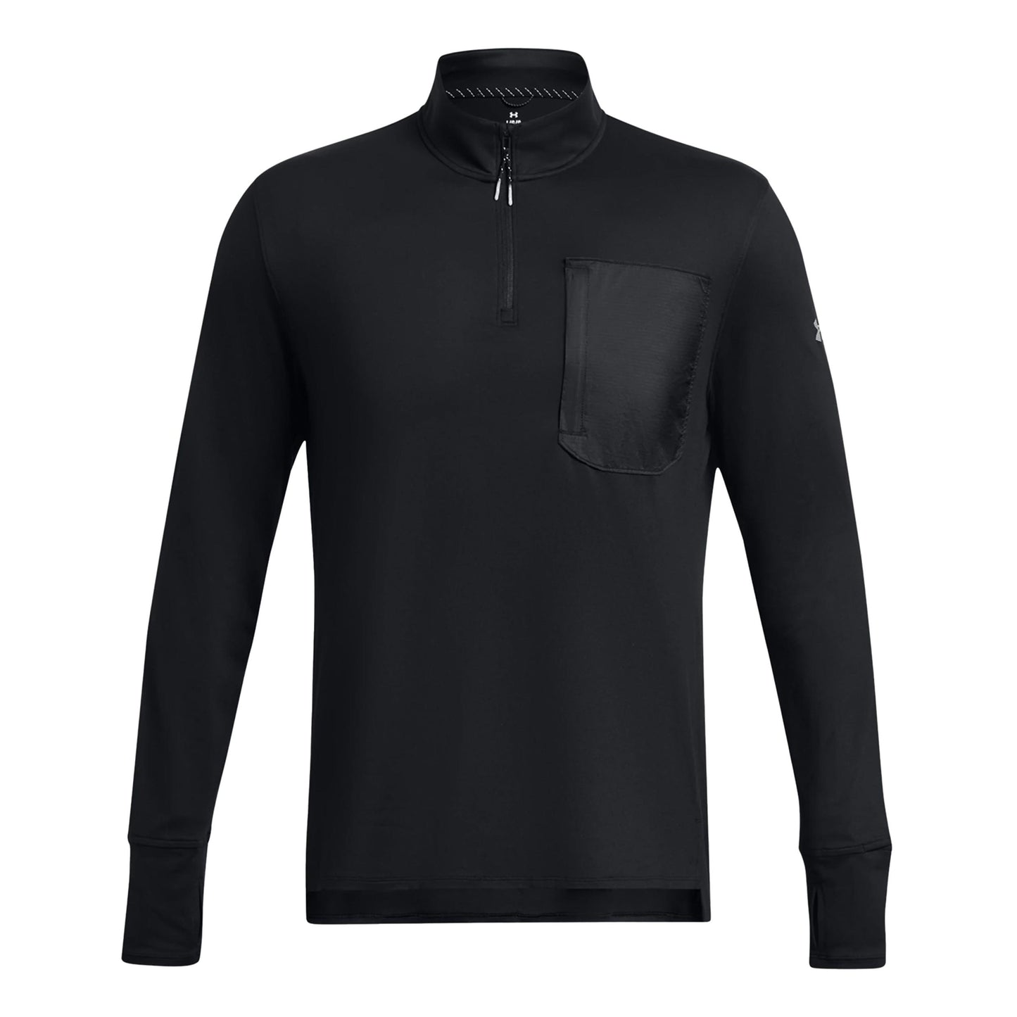 Under Armour Run Trail Quarter Zip Běžecký top Muži - černá,