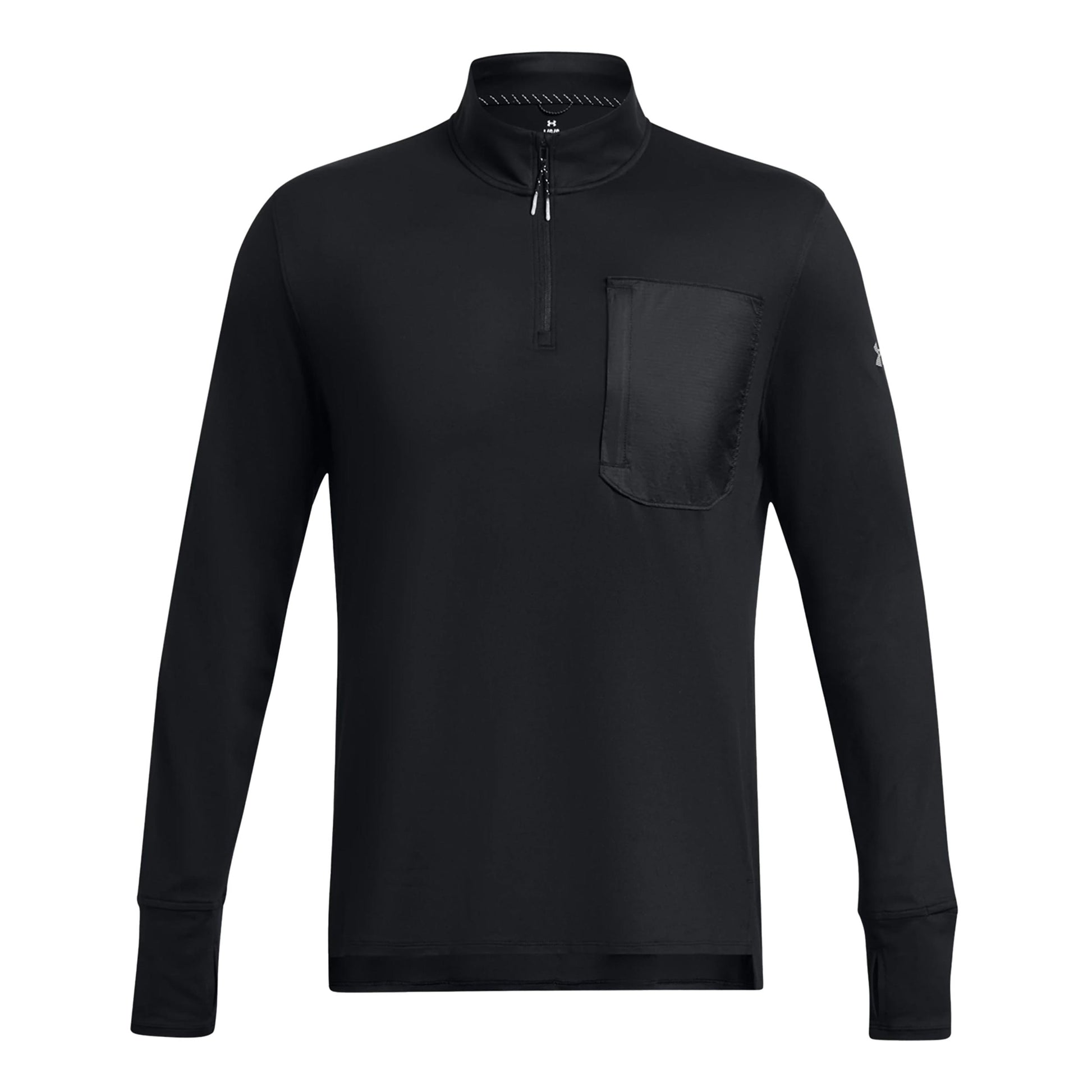 Under Armour Run Trail Quarter Zip Běžecký top Muži - černá,