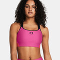 Heatgear Armour High Sportovní Podprsenka Dámy-Růžová