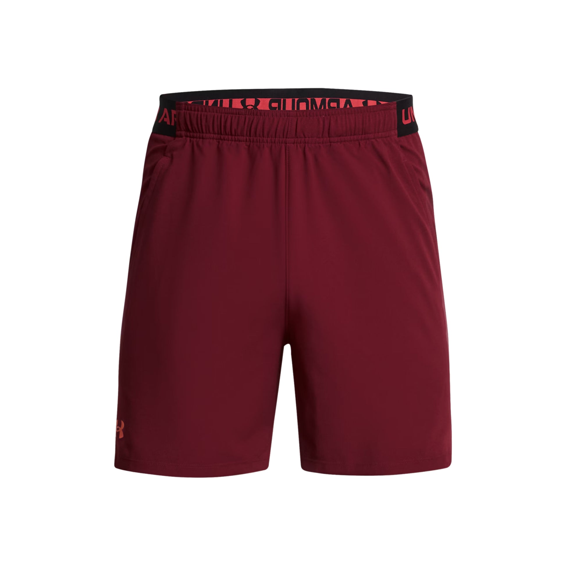 Under Armour Vansih Woven 6in Šortky Muži - červená,