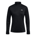Tech 1/2 Zip S Dlouhým Rukávem Dámy-Černá