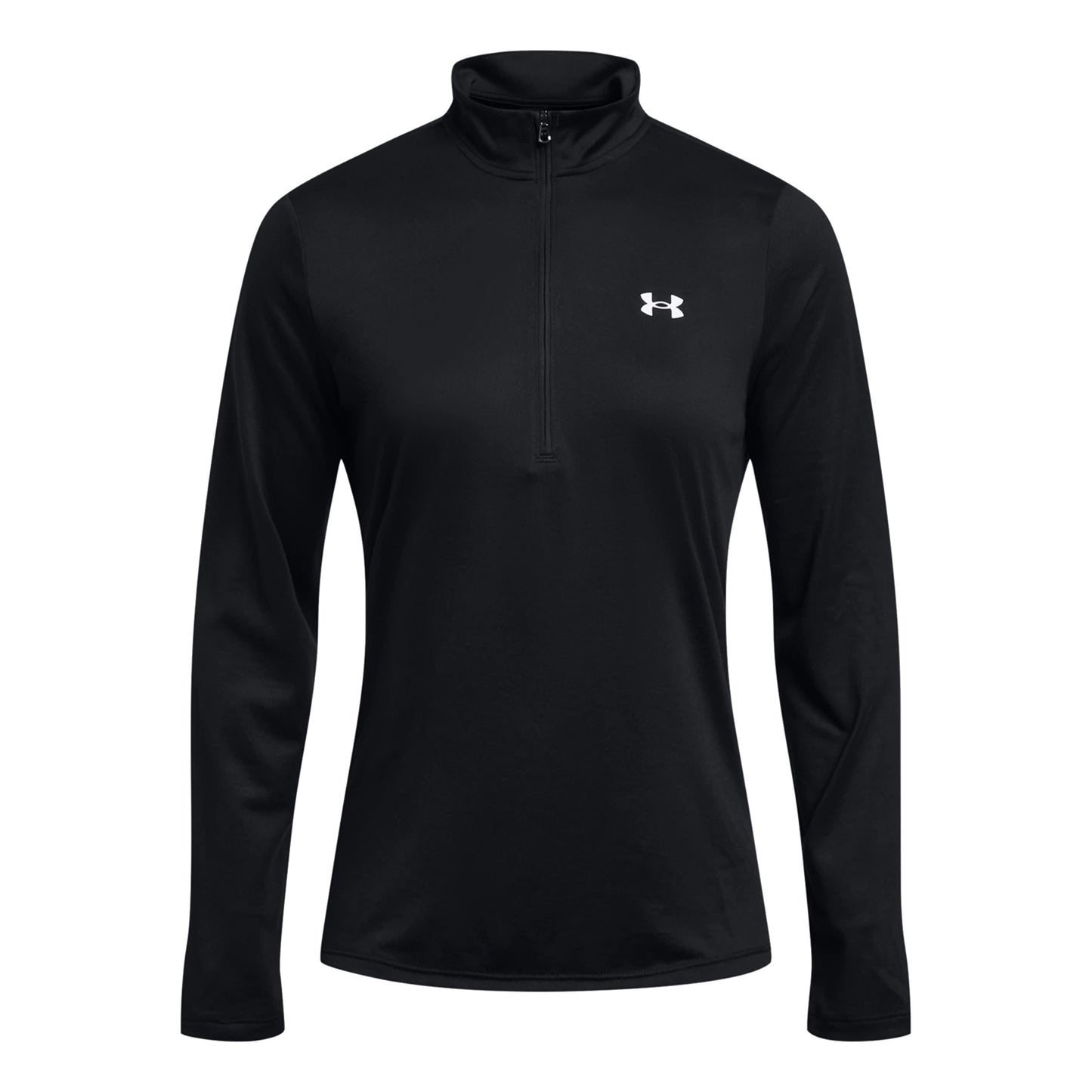 Under Armour Tech 1/2 Zip S Dlouhým Rukávem Dámy-Černá